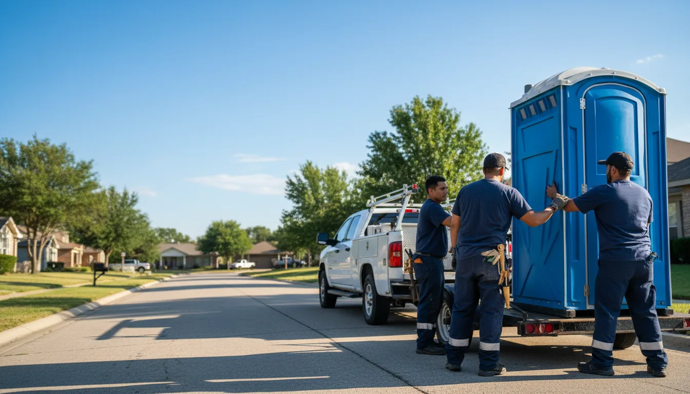 Portable Toilet Rental in Hayes, LA near me